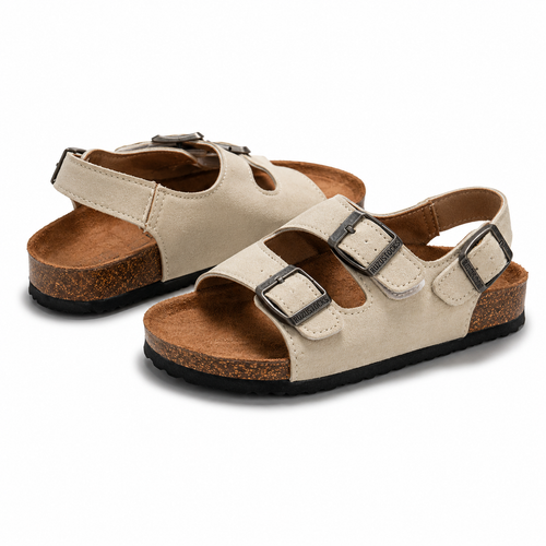 Pellura Apricot Kids Cork Sandals