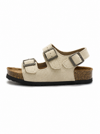 Pellura Apricot Kids Cork Sandals