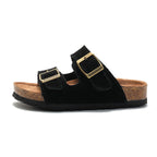Pellura Black Kids Sandals