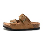 Pellura Brown Kids Sandals